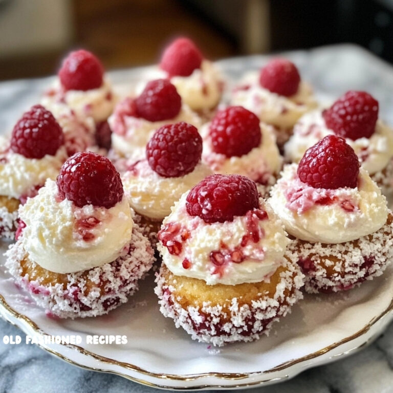 Raspberry Cream Cheese Bites