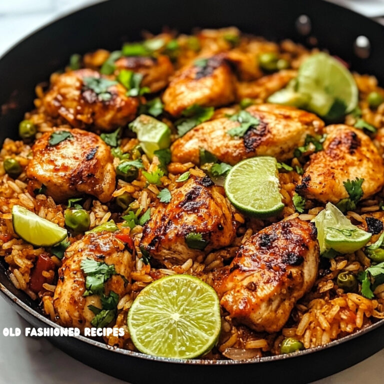 One Pan Chili Lime Chicken & Rice