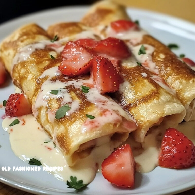 Strawberry Cheesecake Chimichangas Recipe