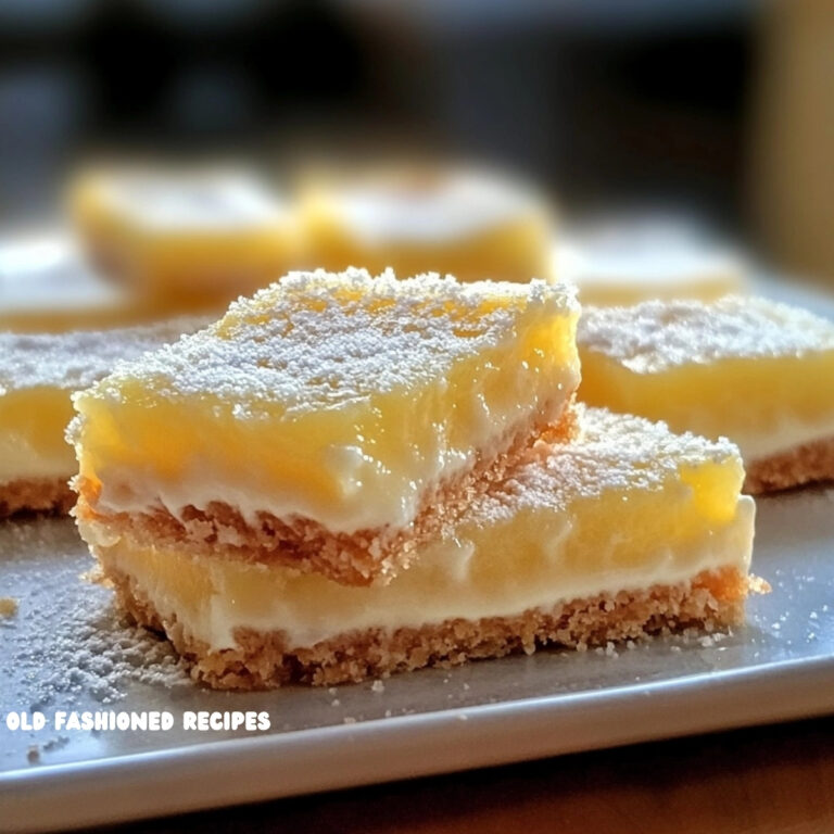 CREAMY LEMON SQUARES