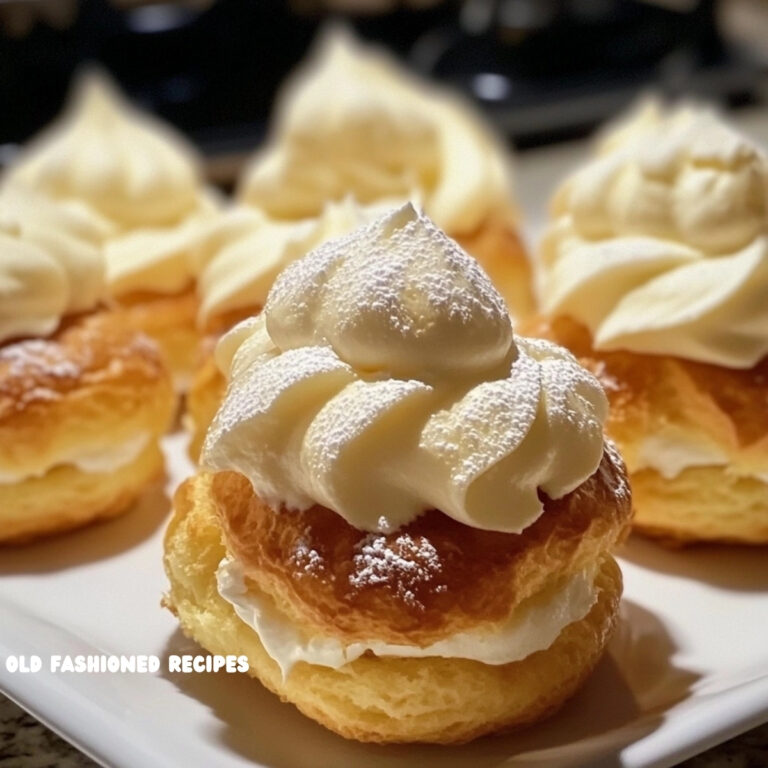 MOM’S FAMOUS CREAM PUFFS