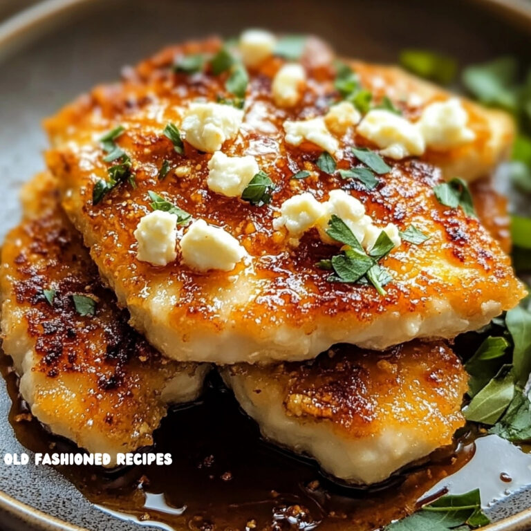 Crispy Hot Honey Feta Chicken