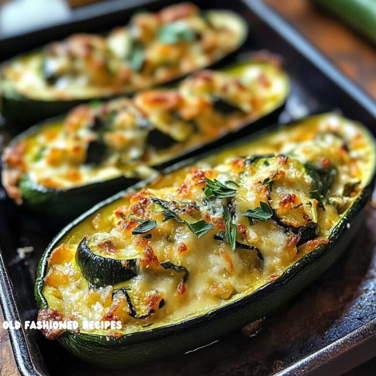 Stuffed Zucchini with Ricotta