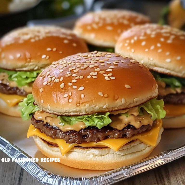 Ultimate Homemade Big Mac Sliders