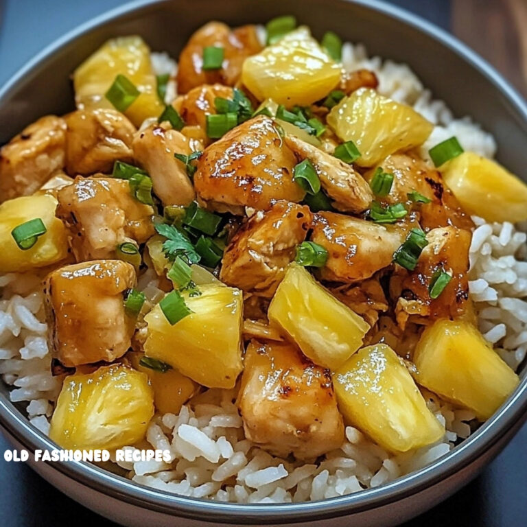 Pineapple Chicken and Rice