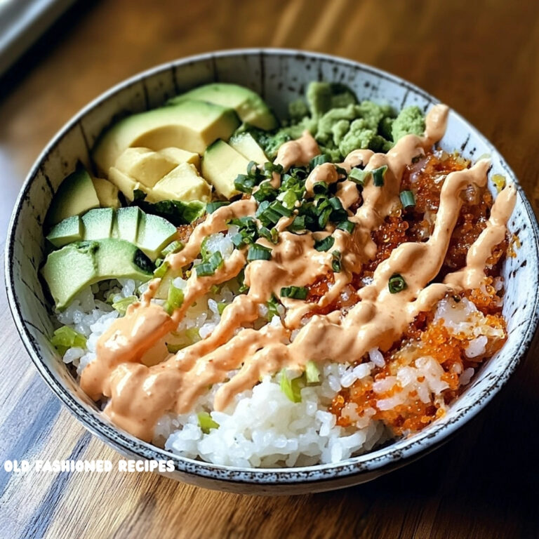 Crunch Roll Sushi Bowl